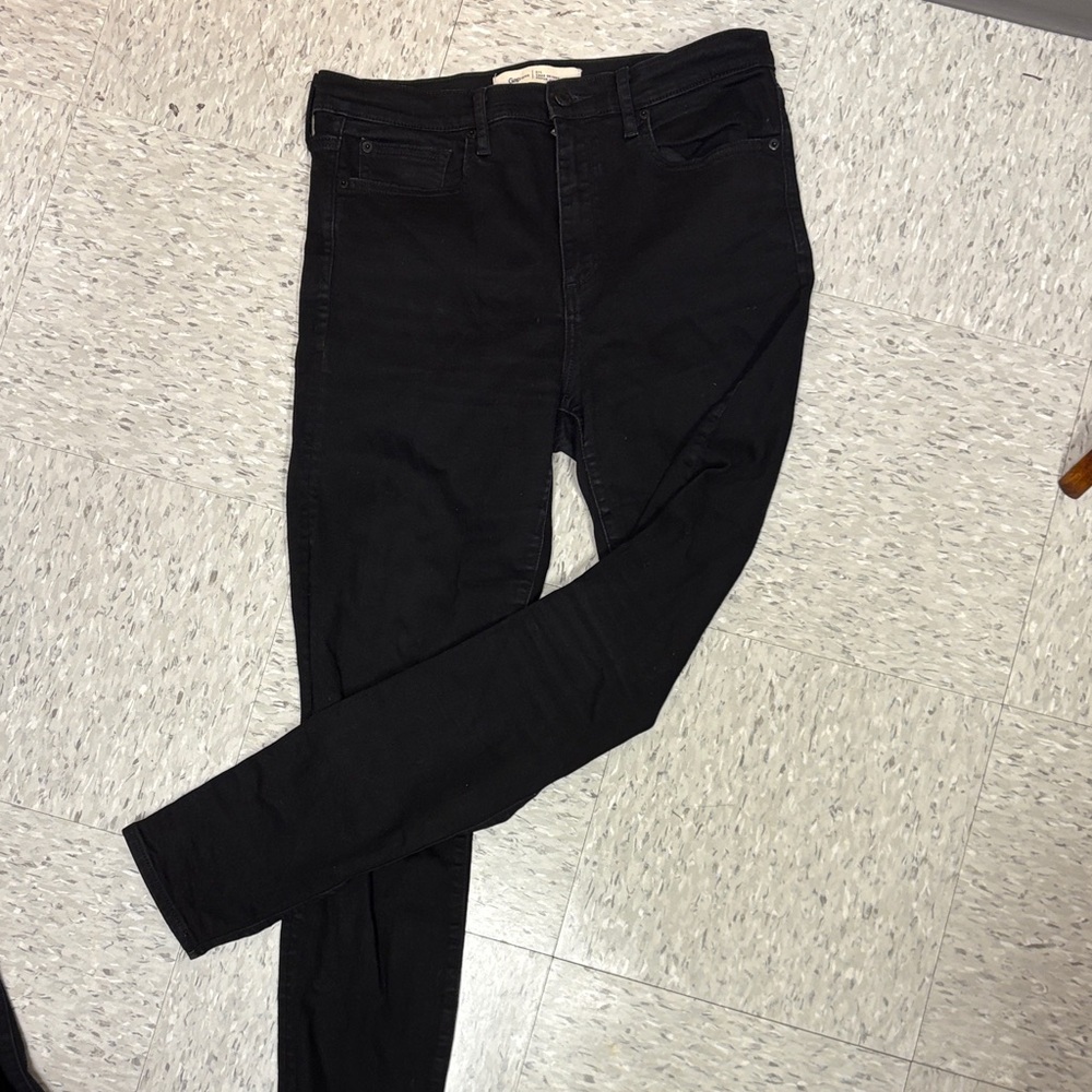 Black Skinny Super High Rise Women's Jeans